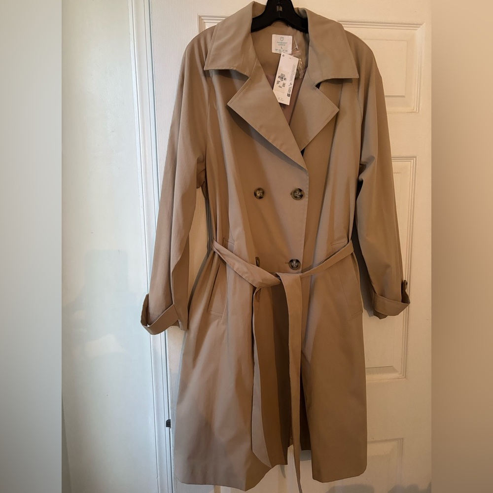 Primark Trench Coat in Camel